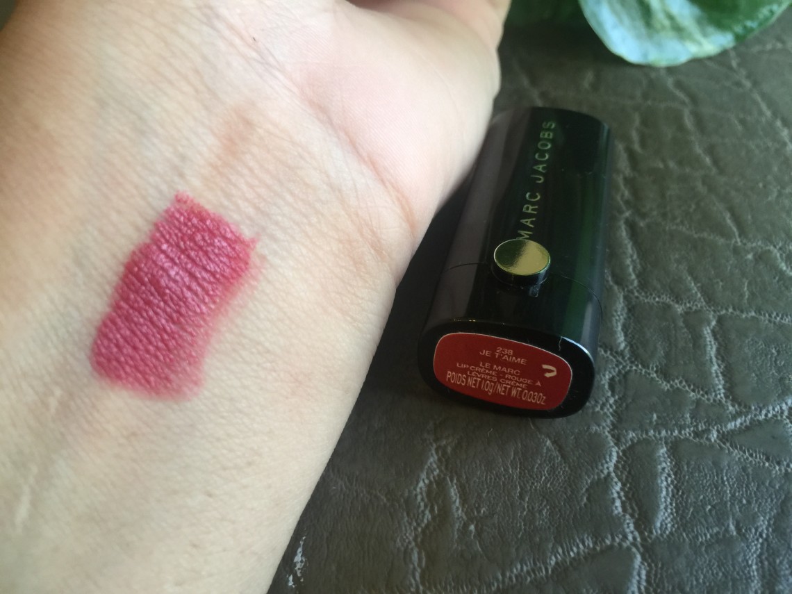 Marc Jacobs Beauty Le Marc Lip Crème Lipstick JE T AIME 238 Natural