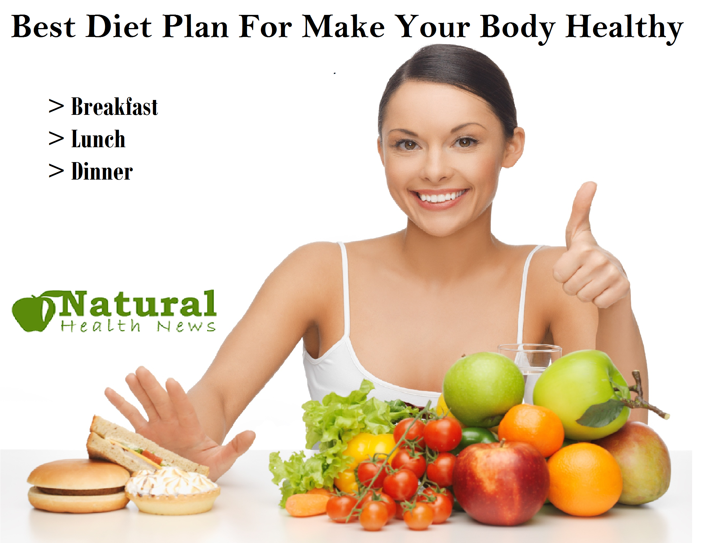 Best Diet Plan For Make Your Body Healthy Diet Plans Natural Health News