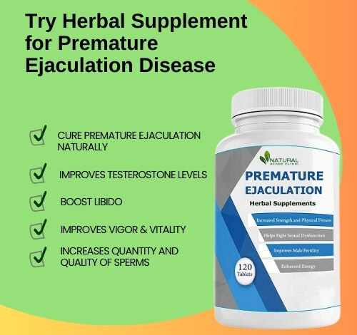 Try herbal supplement for premature ejaculation Disease (1)