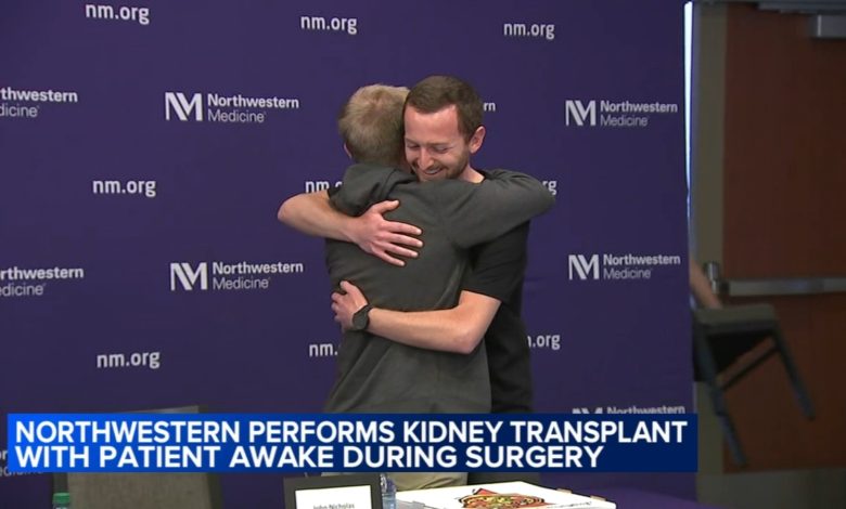 Northwestern Medicine performs its 1st awake kidney transplant procedure in under 2 hours