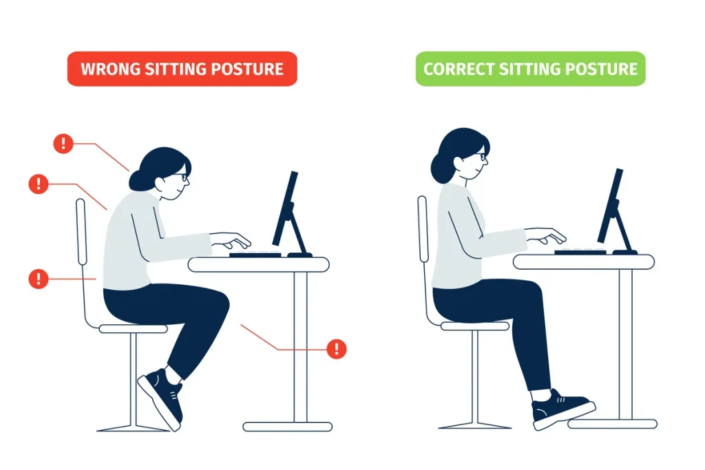 Sit the right way