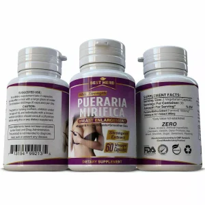 180 Capsules Pills Pueraria Mirifica Breast Growth Bust Enlargement 5000mg Firm