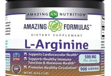 Amazing Formulas L-Arginine Powder Supplement