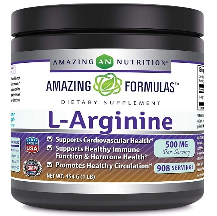 Amazing Formulas L-Arginine Powder Supplement