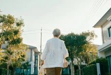 Green spaces, walking paths, little traffic