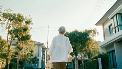 Green spaces, walking paths, little traffic