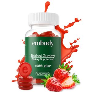 60 Skin Gummies Multivitamin Retinol Gummy