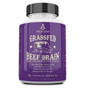 Ancestral Supplements Grass Fed Beef Brain Supplements