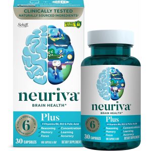 NEURIVA Plus Brain Supplement For Memory