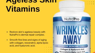 Anti Wrinkle and Ageless Skin Vitamins