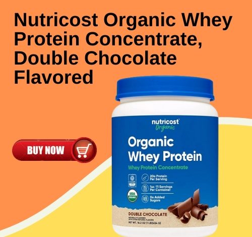 Nutricost Organic Whey Protein Concentrate, Double Chocolate Flavored Review (1)